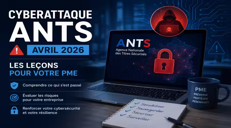 Cyberattaque ANTS avril 2026 : les leçons pour votre PME