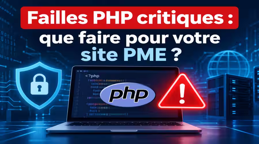 Failles PHP critiques : que faire pour votre site PME ?