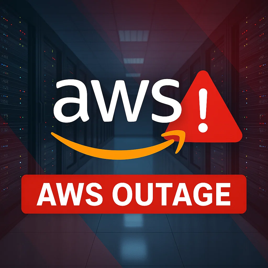 Panne AWS 20 octobre 2025 : causes, impacts, résilience
